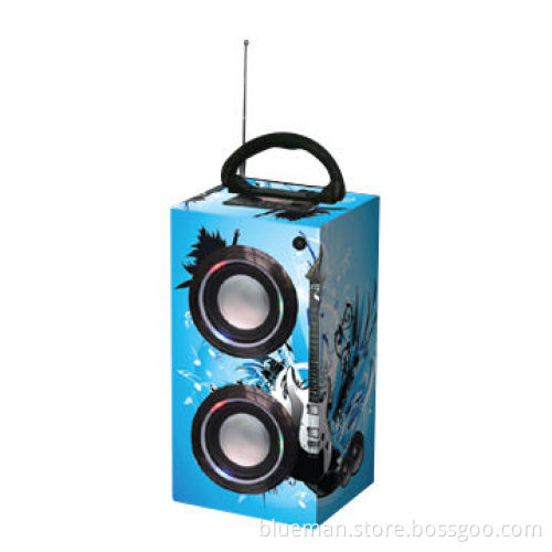 Bluetooth Speaker with NFC, with Disco Light & LED Display